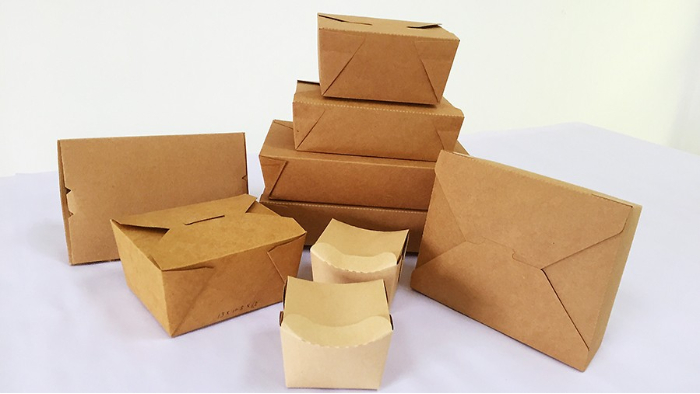 广西某食品外卖包装盒案例食品纸品包装定制案例